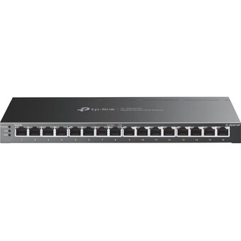  Коммутатор TP-Link SG2016P 16-портовый гигабитный Smart Omada 8-портов PoE+ 