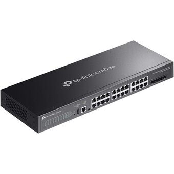  Коммутатор TP-Link SG5428X Omada 24-портовый гигабитный стекируемый управляемый уровня L3, 24х1Гбит/с, SFP+ 4х10Гбит/с 