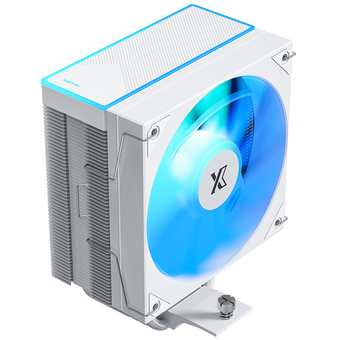  Кулер XASTRA AR400 ARGB WH LGA1851/1700/1200/115X/AM5/AM4 (TDP 220W, 4 тепл.трубки , PWM Fan ARGB 120mm , top cover with ARGB led) 