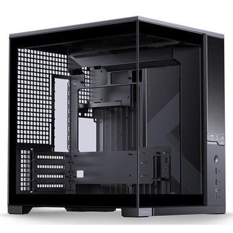  Корпус JONSBO D34 Black, mini-ITX, mATX, черный 