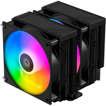  Кулер ID-COOLING Frozn A620 Pro XE ARGB Black LGA1954/1851/1700/1200/115X/AM5/AM4 (TDP 260W, PWM, черный, 6 тепл.трубок + медная база) 