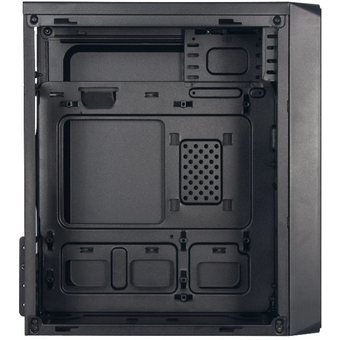  Корпус Foxline Forza FZ-015-U32 mATX black, без БП, w/o PSU, w/2xUSB3.0, no pwr cord, Fan 