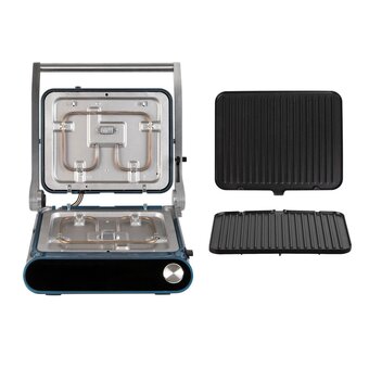  Гриль ENDEVER Grillmaster-255 silver/blue 