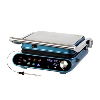  Гриль ENDEVER Grillmaster-255 silver/blue 
