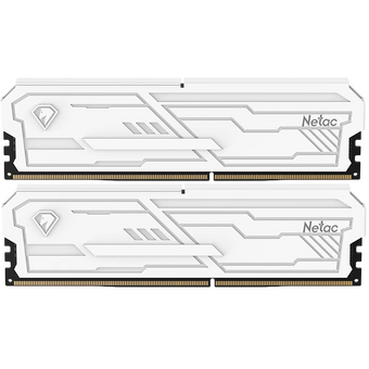  ОЗУ Netac Shadow III, NTSHD4P32DP-64W, DDR 4 DIMM 64Gb (32Gbx2) PC25600, 3200Mhz, CL22, с рад 