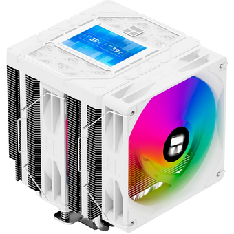  Кулер Thermalright Peerless Assassin 120 Vision ARGB White LGA115X/1200/1700/1851AM4/AM5 (Dual Tower, 2x120mm ARGB PWM Fan, медное основание) 