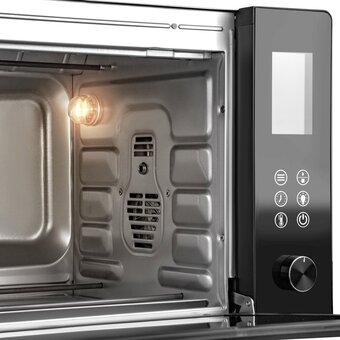  Мини-печь ENDEVER Danko 4050 серебристый/черный 