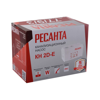  Канализационный насос Ресанта КН 2D-E (77/9/3) 