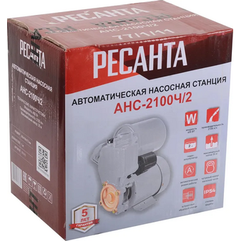  Автоматическая насосная станция Ресанта АНС-2100Ч/2 (77/1/11) 