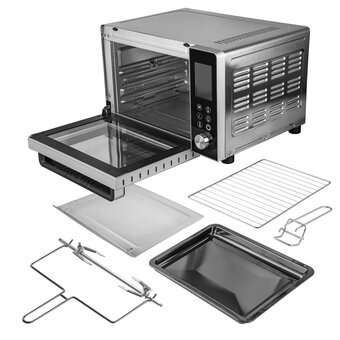  Мини-печь ENDEVER Danko 4039 серебристый/черный 