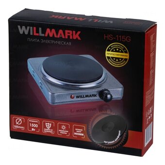  Настольная плитка WILLMARK HS-115G серый 