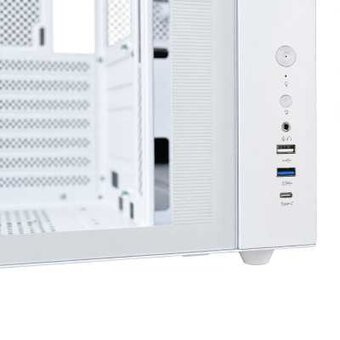  Корпус CBR Cube X800WT (PCC-ATX-X800WT-WPSU), без БП, ATX, 1*USB Type-C, 1*USB 3.0, 1*USB 2.0, HD Audio+Mic, White 