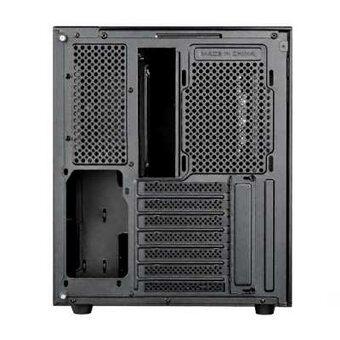  Корпус CBR Cube X800BK (PCC-ATX-X800BK-WPSU), без БП, ATX, 1*USB Type-C, 1*USB 3.0, 1*USB 2.0, HD Audio+Mic, Black 