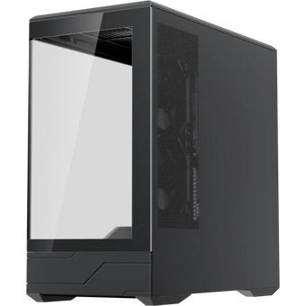  Корпус 1STPLAYER GM6 Black (GM6-BK-2FH7R-1FH7) / mATX / 3x120mm ARGB fans 