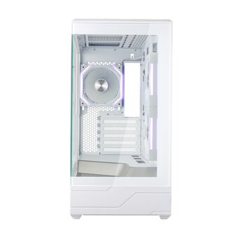  Корпус 1STPLAYER GM6 White (GM6-WH-2FH7R-W-1FH7-W) / mATX / 3x120mm ARGB fans 