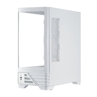  Корпус 1STPLAYER MC8 White (MC8-WH-2FH7R-W-1FH7-W-HUB3) / ATX / 5.5" LCD display / 3x120mm ARGB fans hub 