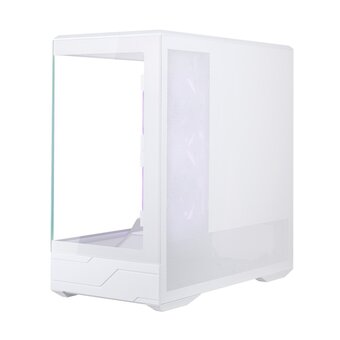  Корпус 1STPLAYER GM6 White (GM6-WH-2FH7R-W-1FH7-W) / mATX / 3x120mm ARGB fans 