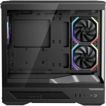  Корпус 1STPLAYER GM6 Black (GM6-BK-2FH7R-1FH7) / mATX / 3x120mm ARGB fans 
