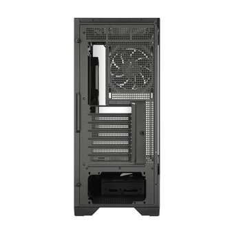  Корпус 1STPLAYER MC8 Black (MC8-BK-2FH7R-1FH7-HUB3) / ATX / 5.5" LCD display / 3x120mm ARGB fans hub 