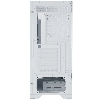  Корпус 1STPLAYER MC8 White (MC8-WH-2FH7R-W-1FH7-W-HUB3) / ATX / 5.5" LCD display / 3x120mm ARGB fans hub 