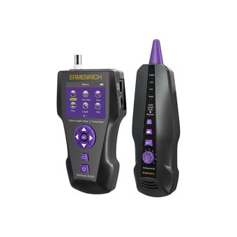  Измеритель длины кабеля Ermenrich NetGeeks NL80 85673 фиолетовый 