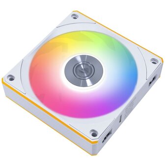  Вентилятор Lian Li Uni Fan CL Flex 120 Reverse Blade / 12RCL1F1W White (G9F.12RCL1F1W.R0) / 120x124x28мм (PWM, ARGB, 2100 об/мин (Max.), 30.8dBa) 