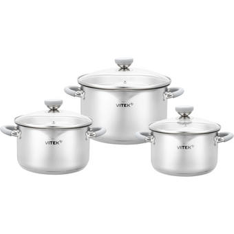  Набор кастрюль Vitek VT-SS1226 Вкус жизни 6 предметов 