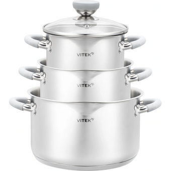  Набор кастрюль Vitek VT-SS1226 Вкус жизни 6 предметов 