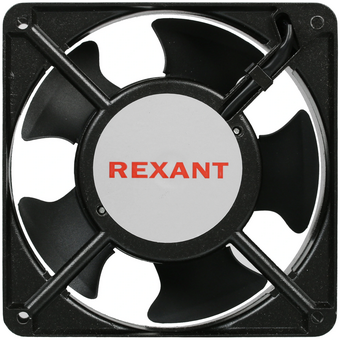  Вентилятор Rexant RХ 12038HST 220VAC (72-6121) черный 