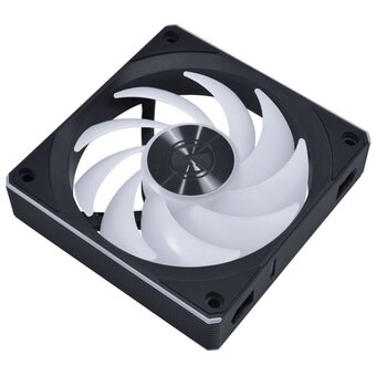  Вентилятор Lian Li Uni Fan CL Flex 120 / 12CL1F1B Black (G9F.12CL1F1B.R0) / 120x124x28мм (PWM, ARGB, 2150 об/мин (Max.), 29.8dBa) 