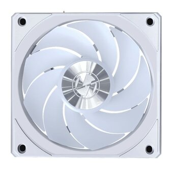  Вентилятор Lian Li Uni Fan CL Flex 120 Reverse Blade / 12RCL1F1W White (G9F.12RCL1F1W.R0) / 120x124x28мм (PWM, ARGB, 2100 об/мин (Max.), 30.8dBa) 