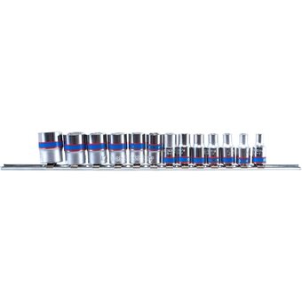 Набор торцевых головок KING TONY 2513MR 1/4" 4-14 мм 