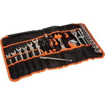  Набор инструментов Maxpiler MXT-44-SB в сумке 44 предмета, 1/4", CrV, сумка оксфорд 