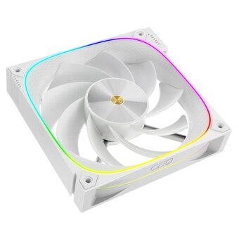  Вентилятор Geometric Future Squama Ultimate 3003RW-14 Reverse White (1F3003R114100) 140mm / ARGB, PWM, 140x140x30 mm, 800-2100 rpm, 95 cfm, 36 dBA 