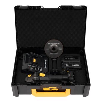  Углошлифовальная машина Inforce CAG125-2-5-BL 