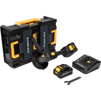  Углошлифовальная машина Inforce CAG125-2-5-BL 