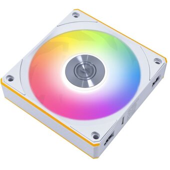  Комплект вентиляторов (3шт.) Lian Li Uni Fan CL Flex 120 / 12CL1F3W White (G9F.12CL1F3W.R0) / 120x124x28мм (PWM, ARGB, 2150 об/мин (Max.), 29.8dBa) 