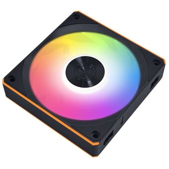  Комплект вентиляторов (3шт.) Lian Li Uni Fan CL Flex 120 / 12CL1F3B Black (G9F.12CL1F3B.R0) / 120x124x28мм (PWM, ARGB, 2150 об/мин (Max.), 29.8dBa) 