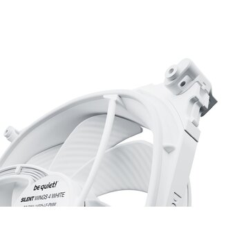  Кулер be quiet! Silent Wings 4 (BL116) 140mm PWM White (140x140x25mm, 4-pin 51.3CFM, 13.6dBA, 1100RPM) 