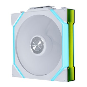  Комплект вентиляторов (3шт.) Lian Li Uni Fan SL Flex 120 / 12SL1F3W White (G9F.12SL1F3W.R0)/ 120x124,5x28мм (PWM, ARGB, 2000 об/мин (Max.), 29.1dBa) 