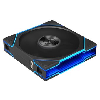  Комплект вентиляторов (3шт.) Lian Li Uni Fan TL Flex 120 Reverse Blade / 12RTL1F3B Black (G9F.12RTL1F3B.R0) / 120x124x28мм (PWM, ARGB, 2300 об/мин) 