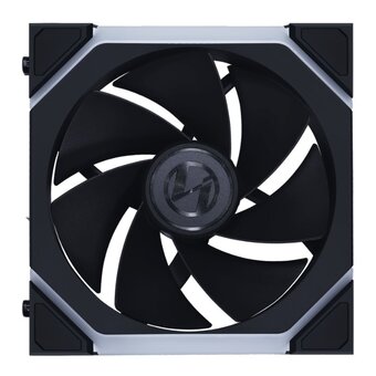  Вентилятор Lian Li Uni Fan SL Flex 120 Reverse Blade / 12RSL1F1B Black (G9F.12RSL1F1B.R0) / 120x124,5x28мм (PWM, ARGB, 2000 об/мин (Max.), 31.3dBa) 
