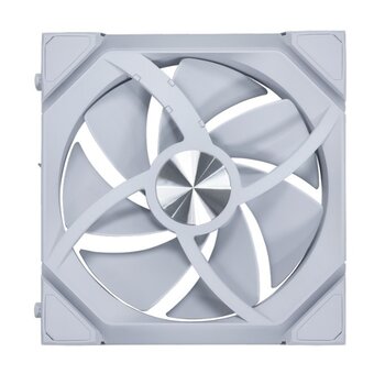  Комплект вентиляторов (3шт.) Lian Li Uni Fan SL Flex 120 / 12SL1F3W White (G9F.12SL1F3W.R0)/ 120x124,5x28мм (PWM, ARGB, 2000 об/мин (Max.), 29.1dBa) 