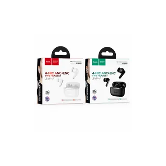  Наушники bluetooth HOCO EQ101 Extreme true wireless ANC+ENC BT headset App черный 
