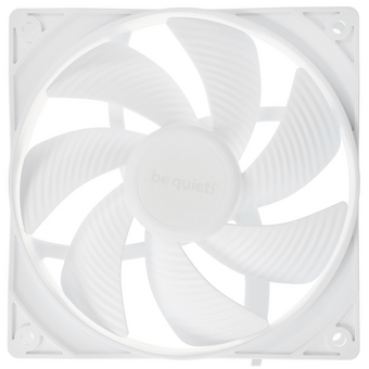  Кулер be quiet! Pure Wings 3 (BL110) 120mm PWM White (120x120x25mm, 4-pin 49.9CFM, 25.5dBA, 1600RPM 