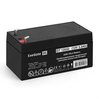  АКБ ExeGate DT 12032-F112V 3.2Ah, клеммы F1 (EX282958RUS) 