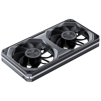 Вентилятор JONSBO XA-240BR (2 in 1) 242х123х28мм Reverse (PWM, ARGB LED, 700-1800об/мин, черный) Retail 