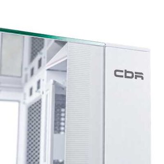  Корпус CBR Cube X850WT (PCC-ATX-X850WT-WPSU), без БП, ATX, 1*USB Type-C, 1*USB 3.0, 1*USB 2.0, HD Audio+Mic, White 