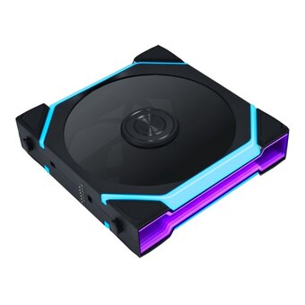  Комплект вентиляторов (3шт.) Lian Li Uni Fan SL Flex 120 Reverse Blade / 12RSL1F3B Black (G9F.12RSL1F3B.R0) / 120x124,5x28мм (PWM, ARGB, 2000 об/мин) 