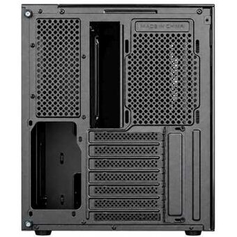  Корпус CBR Cube X850BK (PCC-ATX-X850BK-WPSU), без БП, ATX, 1*USB Type-C, 1*USB 3.0, 1*USB 2.0, HD Audio+Mic, Black 